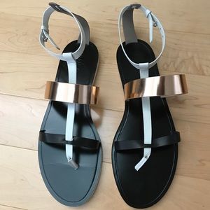 Vince™Crete sandals Black•Bone•Rose Gold•W…